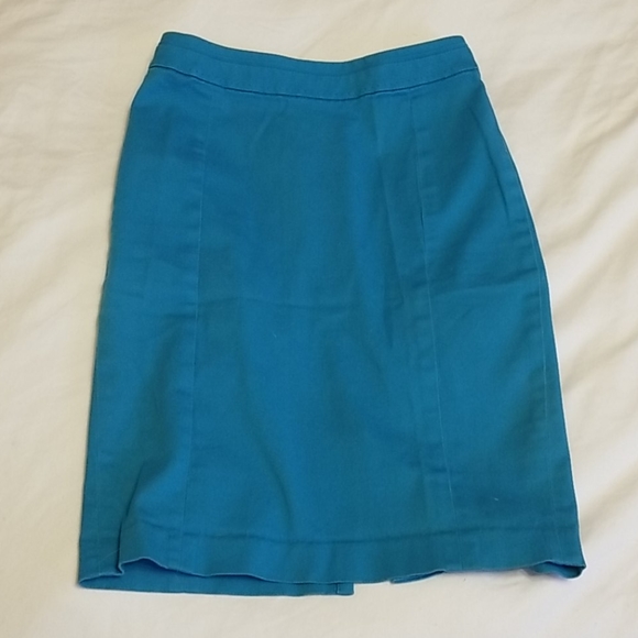 Denim Pencil Skirt - Picture 1 of 4